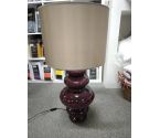 LAMPE DE SALON VERRE VIOLET