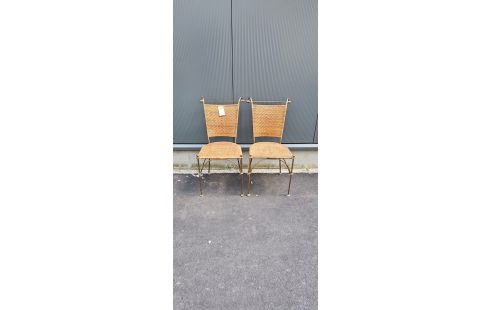 CHAISE BISTROT FRANCAISE EN PAIRE