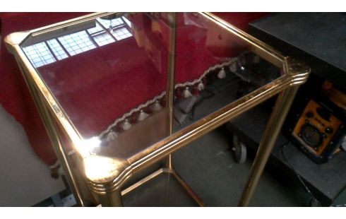 MUEBLE AUXILIAR HIELO LATÓN