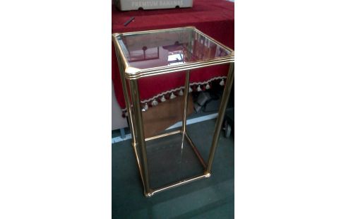 MUEBLE AUXILIAR HIELO LATÓN