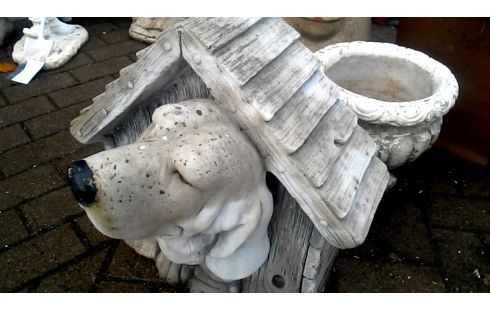 ANIMAL DECO JARDIN, , CHIEN, , NICHE