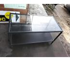 TABLE BASSE MÉTAL VERRE