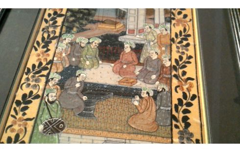 SCHILDERIJ OP ZIJDE OOSTERS