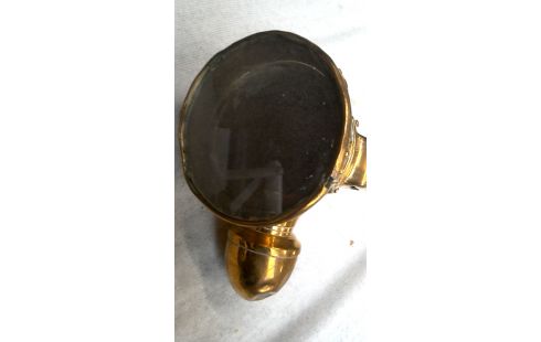 LAMPE, , VELO ANTIQUE CUIVRE GLACE