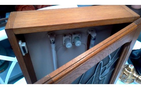 LOODGLAS VERLICHT KASTJE ANTWERPEN