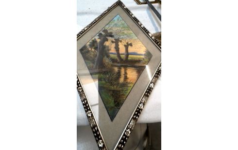 TEKENING KRIJT BOMEN TRAPEZIUM PER STUK