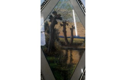 TEKENING KRIJT BOMEN TRAPEZIUM PER STUK