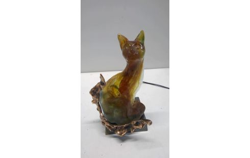 ESTATUA, , GATO 1, , LÁMPARA