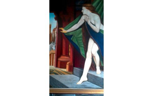 OLIEVERF OP DOEK R.ROELS 1961