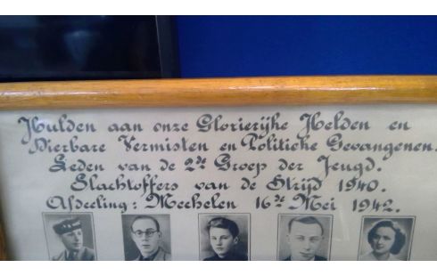 KADER 1940 AFD.  SLACHTOFFERS 1942