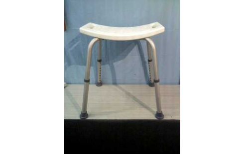 DUSCHHOCKER KUNSTSTOFF HÖHENVERSTELLB. WEIß