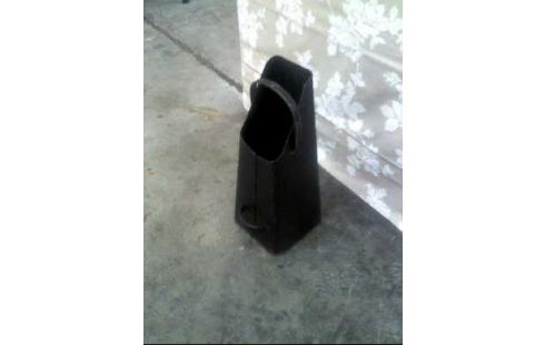 KOHLESCHÜTTE METALL SCHWARZ MIT HENKEL