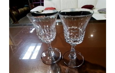 VERRES A PIED PM VAL ST LAMBERT 6 P