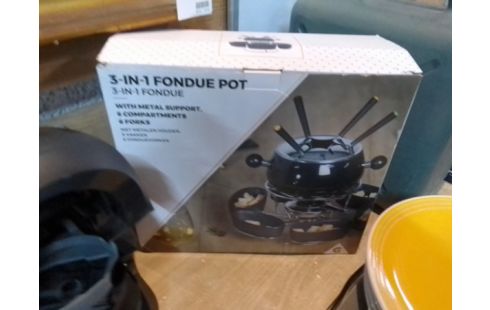 APPAREIL A FONDUE 3EN1