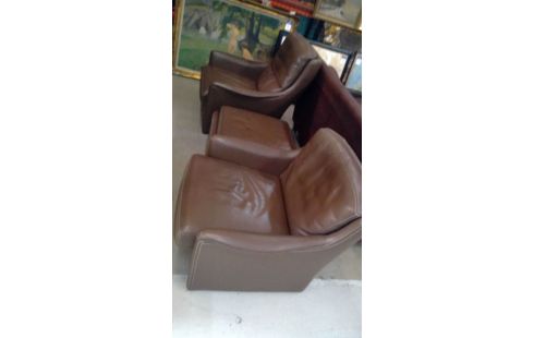 LEDER ZETEL BRUIN DURLET 2X1/POEF