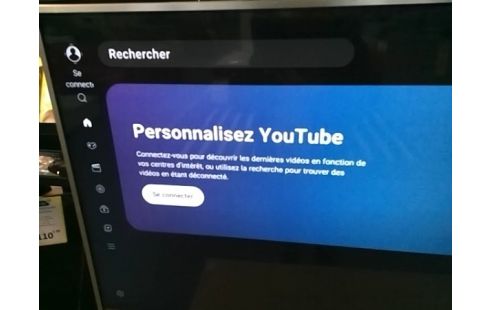 TELEVISEUR PANASONIC 107CM / CONNECTEE / AVEC TELECOMMANDE