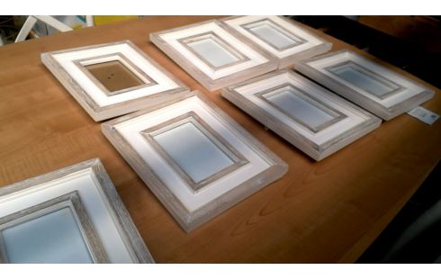 RAHMEN 1 BLEIWEISS, , HOLZ DAS STÜCK