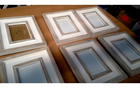 RAHMEN 1 BLEIWEISS, , HOLZ DAS STÜCK