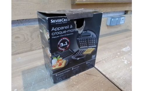 APPAREIL A CROQUE MONSIEUR 3EN1