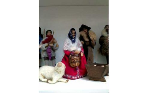 KRIPPENFIGUREN 20-TLG. PUPPENFIGUREN