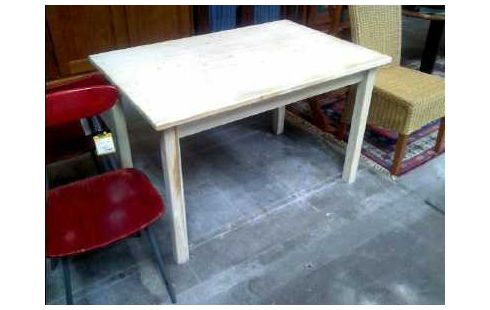 TISCH HOLZ HELL SHABBY CHIC WEIß