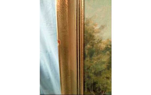 ÖLGEMÄLDE I.R. FLUSS <M. KÖPPE> KL. DEF.