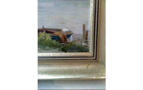 ÖLGEMÄLDE I.R. FLUSS <M. KÖPPE> KL. DEF.