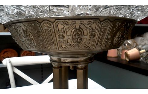 CALICE GLACE DESSUS PIED LAITON