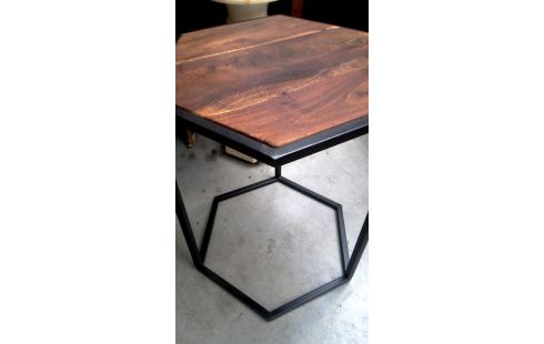TABLE D'APPOINT HEXAGONAL