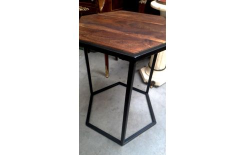 TABLE D'APPOINT HEXAGONAL