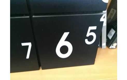 HORLOGE MURALE NOIRE