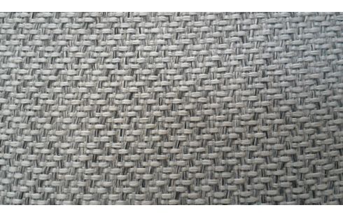 HOEKSALON WIT GRIJS STOF