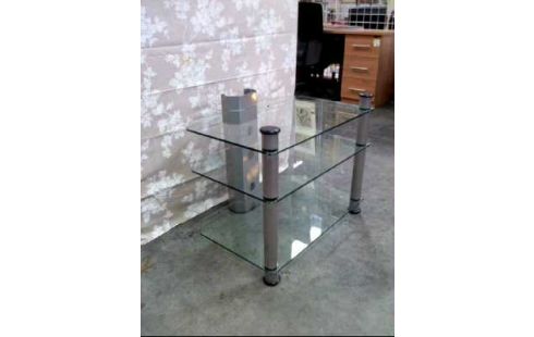 TV-TAFEL 1 GLAZEN METAAL