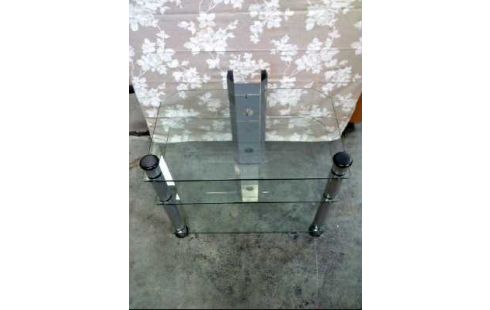 TV-TAFEL 1 GLAZEN METAAL