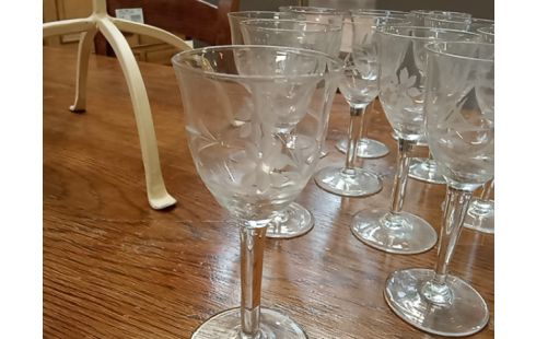 VERRES A VIN BLANC LE LOT