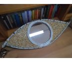CADRE FORME OEIL AVEC MIROIR