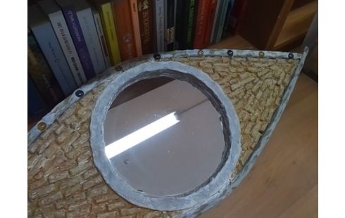 CADRE FORME OEIL AVEC MIROIR