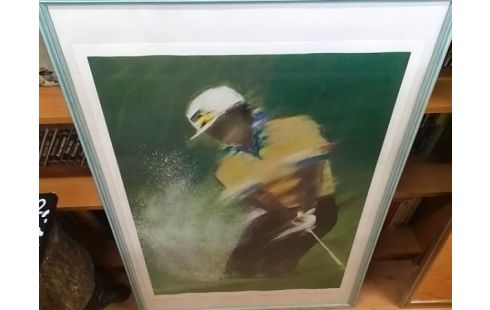 CADRE GOLFEUR 74x105