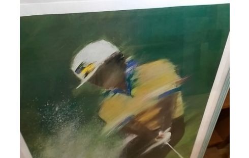 CADRE GOLFEUR 74x105