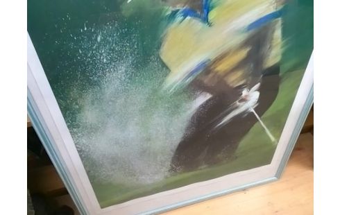 CADRE GOLFEUR 74x105