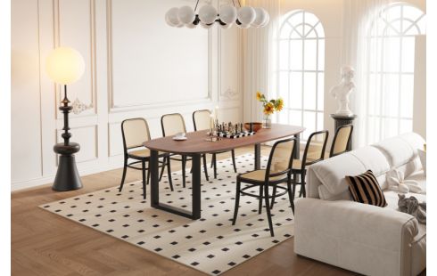 Table 'Tommy 220x100 Ovale Danoise 51550-3