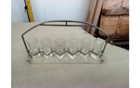 VERRES A LIQUEUR SERVICE ART DECO