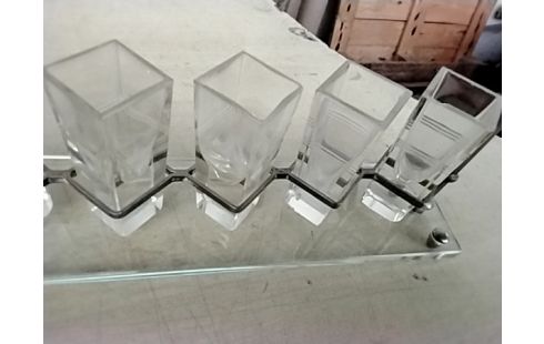 VERRES A LIQUEUR SERVICE ART DECO