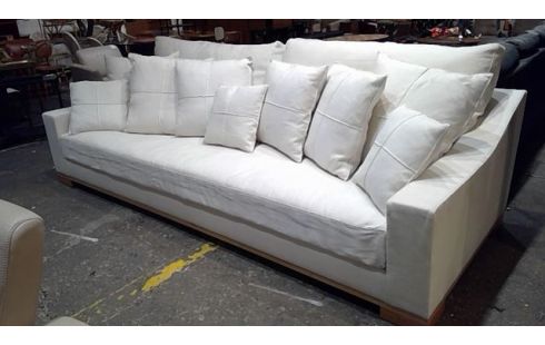 CANAPE BANQ EN TISSU