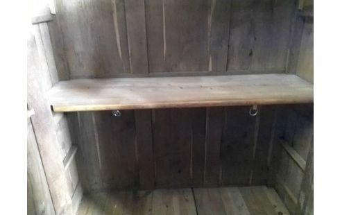 ARMOIRE 2 PORTES ANCIENNE CHENE NOYER