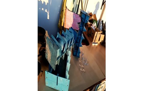 LOT DE 3 MOULES À BALUSTRES