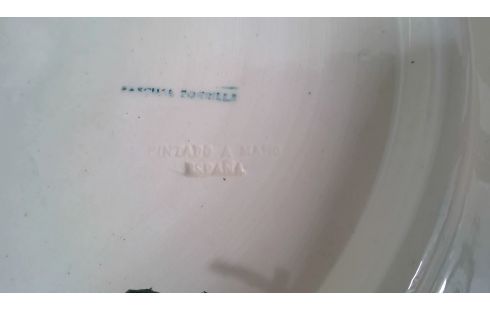 SIERBORD SPAANS BLAUW GROOT MODEL