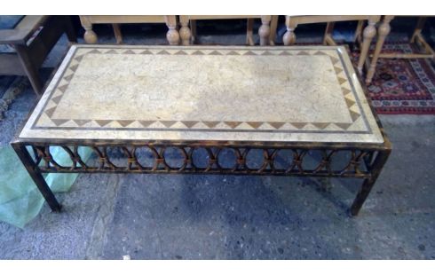 MESA BAJA RECTANGULAR MÁRMOL