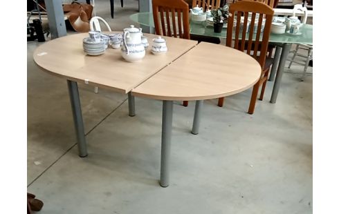 TABLE ronde + 1 alonge strat