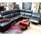 CANAPE D'ANGLE cuir 2 relax electrique TOP